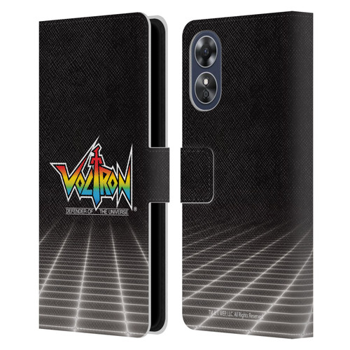 Voltron Graphics Logo Leather Book Wallet Case Cover For OPPO A17