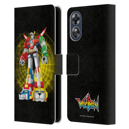 Voltron Graphics Robot Sphere Leather Book Wallet Case Cover For OPPO A17