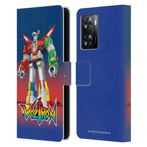 Voltron Graphics Robot Leather Book Wallet Case Cover For OPPO A57s