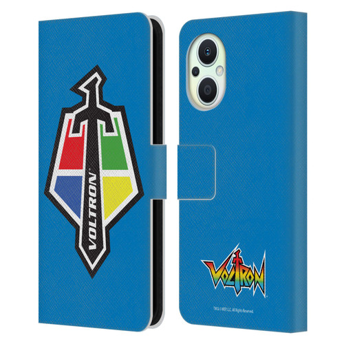 Voltron Graphics Badge Logo Leather Book Wallet Case Cover For OPPO Reno8 Lite