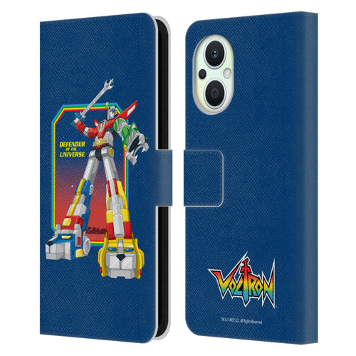 Voltron Graphics Defender Of Universe Plain Leather Book Wallet Case Cover For OPPO Reno8 Lite