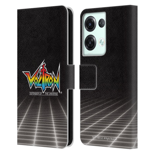 Voltron Graphics Logo Leather Book Wallet Case Cover For OPPO Reno8 Pro