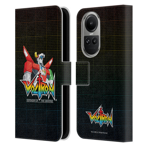 Voltron Graphics Defender Of The Universe Leather Book Wallet Case Cover For OPPO Reno10 5G / Reno10 Pro 5G