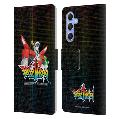 Voltron Graphics Defender Of The Universe Leather Book Wallet Case Cover For Samsung Galaxy A34 5G