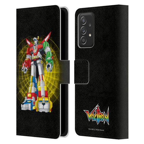 Voltron Graphics Robot Sphere Leather Book Wallet Case Cover For Samsung Galaxy A52 / A52s / 5G (2021)