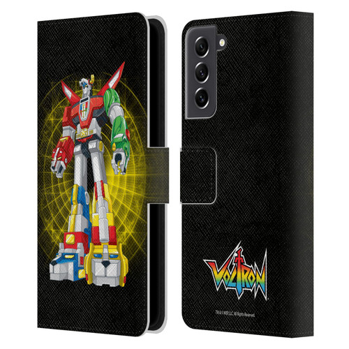 Voltron Graphics Robot Sphere Leather Book Wallet Case Cover For Samsung Galaxy S21 FE 5G