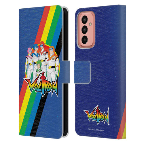 Voltron Graphics Group Leather Book Wallet Case Cover For Samsung Galaxy M13 (2022)