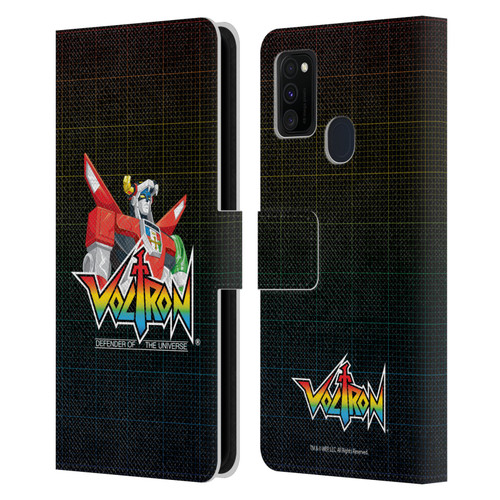 Voltron Graphics Defender Of The Universe Leather Book Wallet Case Cover For Samsung Galaxy M30s (2019)/M21 (2020)