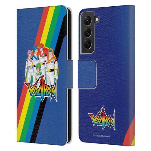 Voltron Graphics Group Leather Book Wallet Case Cover For Samsung Galaxy S22+ 5G