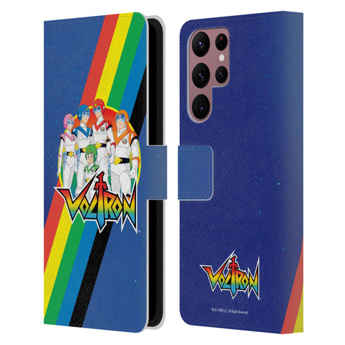 Voltron Graphics Group Leather Book Wallet Case Cover For Samsung Galaxy S22 Ultra 5G