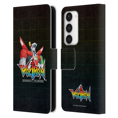 Voltron Graphics Defender Of The Universe Leather Book Wallet Case Cover For Samsung Galaxy S23 5G