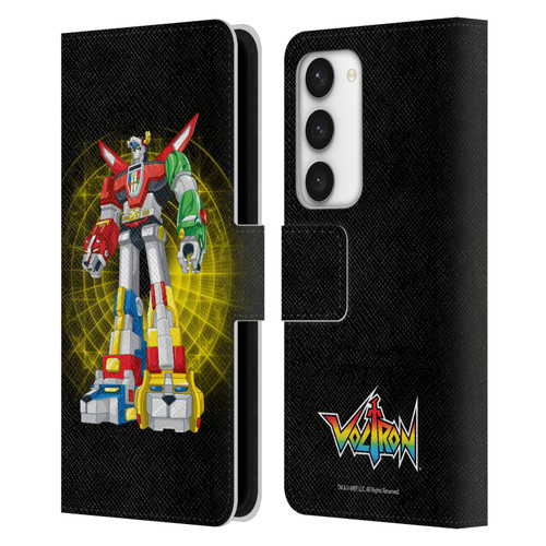 Voltron Graphics Robot Sphere Leather Book Wallet Case Cover For Samsung Galaxy S23 5G