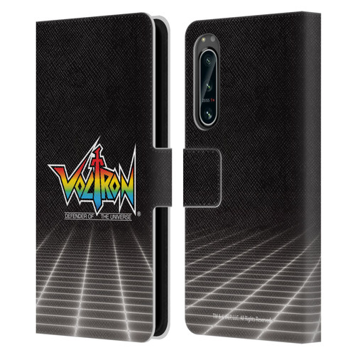 Voltron Graphics Logo Leather Book Wallet Case Cover For Sony Xperia 5 IV