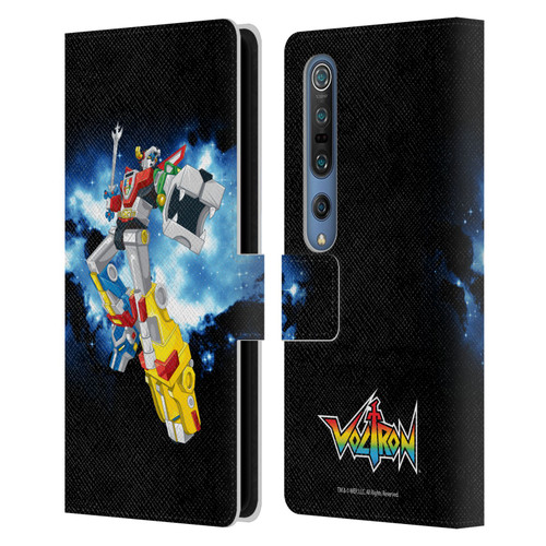 Voltron Graphics Galaxy Nebula Robot Leather Book Wallet Case Cover For Xiaomi Mi 10 5G / Mi 10 Pro 5G