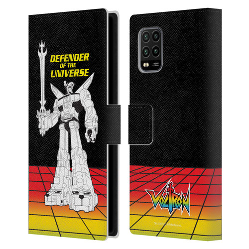 Voltron Graphics Defender Universe Retro Leather Book Wallet Case Cover For Xiaomi Mi 10 Lite 5G