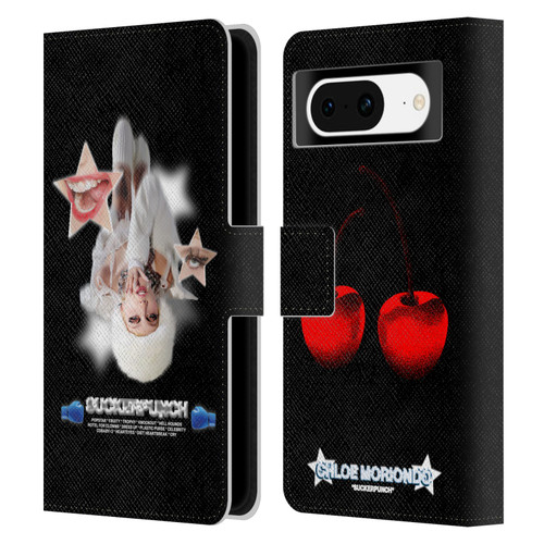 Chloe Moriondo Graphics Album Leather Book Wallet Case Cover For Google Pixel 8