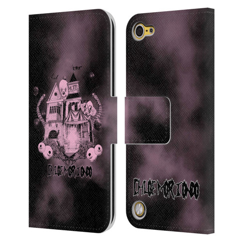 Chloe Moriondo Graphics Hotel Leather Book Wallet Case Cover For Apple iPod Touch 5G 5th Gen
