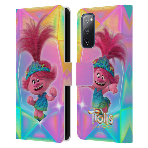 Trolls 3: Band Together Graphics Poppy Leather Book Wallet Case Cover For Samsung Galaxy S20 FE / 5G