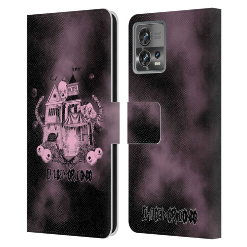 Chloe Moriondo Graphics Hotel Leather Book Wallet Case Cover For Motorola Moto Edge 30 Fusion