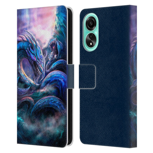 Anthony Christou Fantasy Art Leviathan Dragon Leather Book Wallet Case Cover For OPPO A78 4G