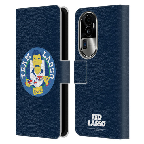 Ted Lasso Season 1 Graphics Team Lasso Leather Book Wallet Case Cover For OPPO Reno10 Pro+