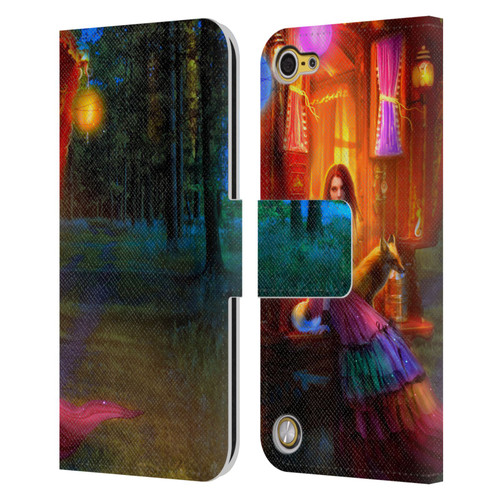 Aimee Stewart Fantasy Wanderlust Leather Book Wallet Case Cover For Apple iPod Touch 5G 5th Gen