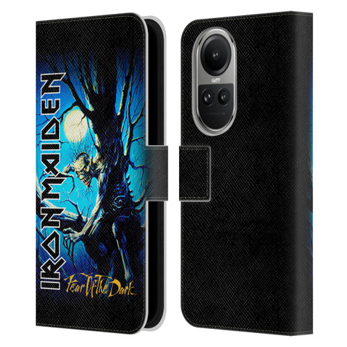 Iron Maiden Album Covers FOTD Leather Book Wallet Case Cover For OPPO Reno10 5G / Reno10 Pro 5G