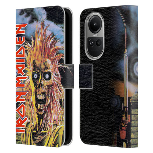 Iron Maiden Art First Leather Book Wallet Case Cover For OPPO Reno10 5G / Reno10 Pro 5G