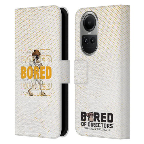 Bored of Directors Key Art Bored Leather Book Wallet Case Cover For OPPO Reno10 5G / Reno10 Pro 5G