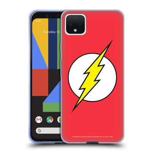 The Flash DC Comics Logo Plain Soft Gel Case for Google Pixel 4 XL