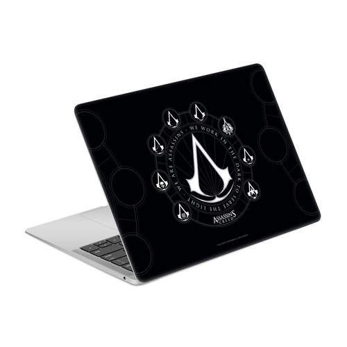 Assassin's Creed Logo Crests Vinyl Sticker Skin Decal Cover for Apple MacBook Air 13.3" A1932/A2179