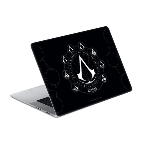 Assassin's Creed Logo Crests Vinyl Sticker Skin Decal Cover for Apple MacBook Pro 16" A2485