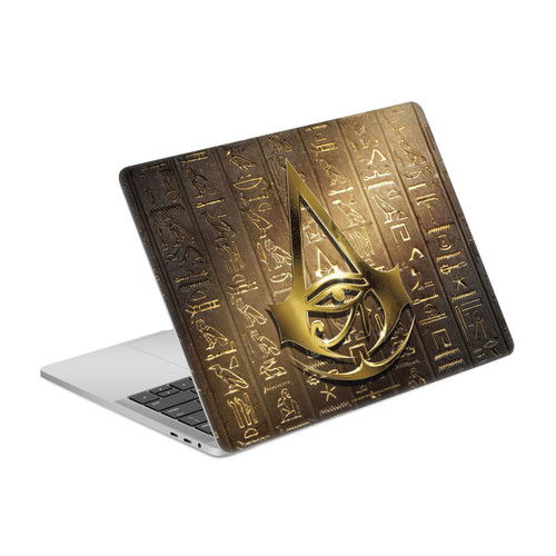 Assassin's Creed Origins Graphics Logo 3D Heiroglyphics Vinyl Sticker Skin Decal Cover for Apple MacBook Pro 13" A1989 / A2159