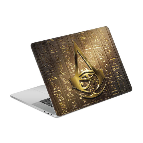 Assassin's Creed Origins Graphics Logo 3D Heiroglyphics Vinyl Sticker Skin Decal Cover for Apple MacBook Pro 15.4" A1707/A1990