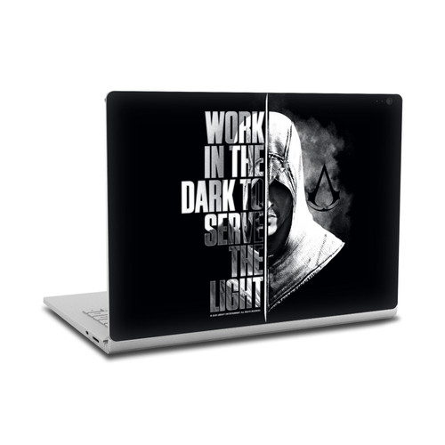 Assassin's Creed Typography Half Vinyl Sticker Skin Decal Cover for Microsoft Surface Book 2