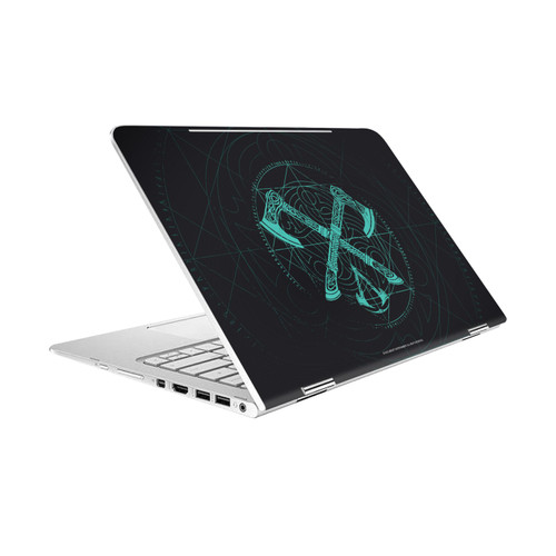 Assassin's Creed Valhalla Compositions Dual Axes Vinyl Sticker Skin Decal Cover for HP Spectre Pro X360 G2