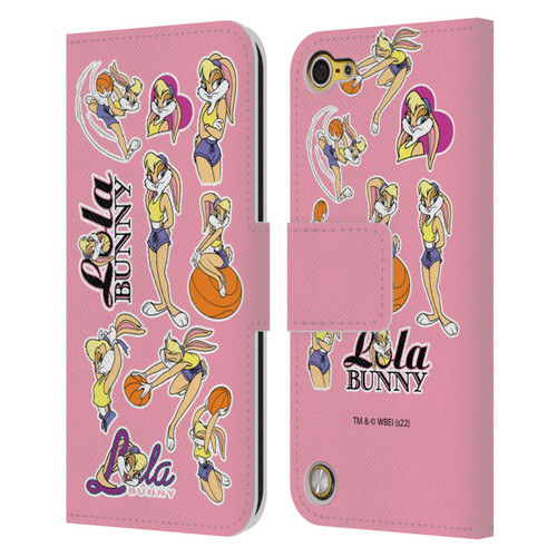 Space Jam (1996) Graphics Lola Bunny Leather Book Wallet Case Cover For Apple iPod Touch 5G 5th Gen