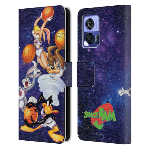 Space Jam (1996) Graphics Poster Leather Book Wallet Case Cover For Motorola Edge 30 Neo 5G