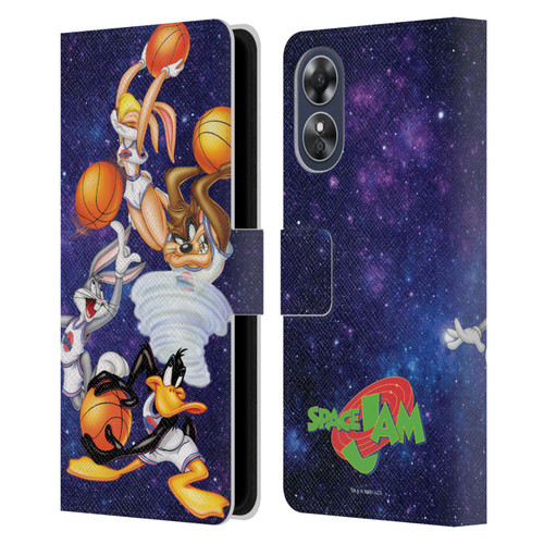 Space Jam (1996) Graphics Poster Leather Book Wallet Case Cover For OPPO A17