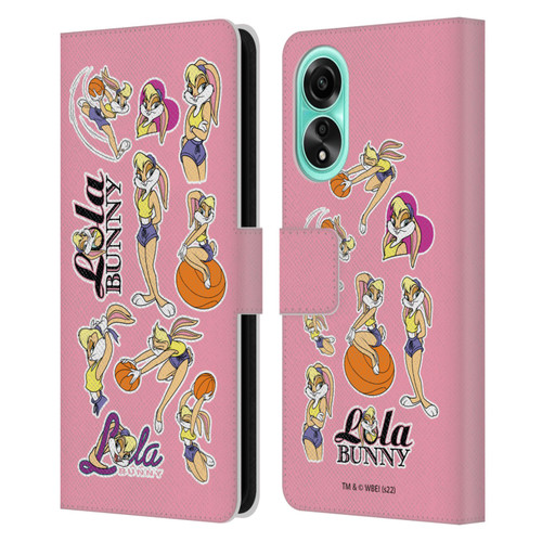Space Jam (1996) Graphics Lola Bunny Leather Book Wallet Case Cover For OPPO A78 5G