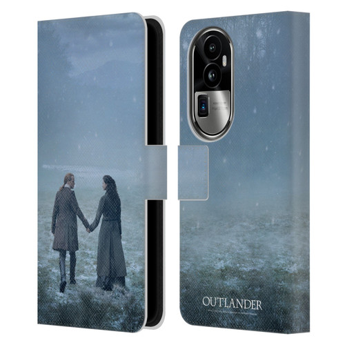 Outlander Season 6 Key Art Jamie And Claire Leather Book Wallet Case Cover For OPPO Reno10 Pro+