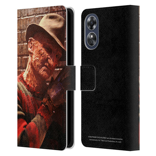 A Nightmare On Elm Street 3 Dream Warriors Graphics Freddy 3 Leather Book Wallet Case Cover For OPPO A17