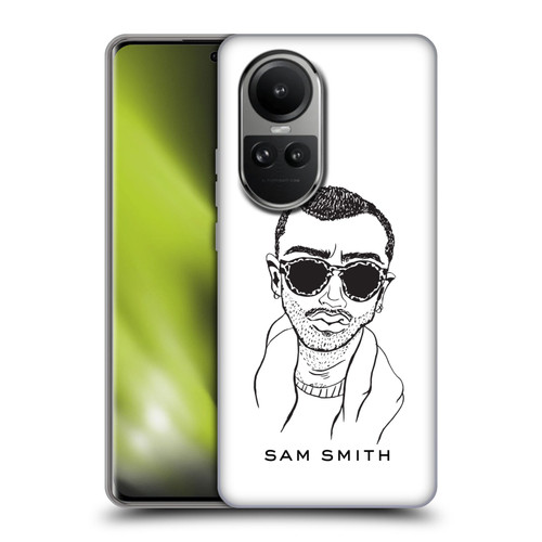 Sam Smith Art Illustration Soft Gel Case for OPPO Reno10 5G / Reno10 Pro 5G
