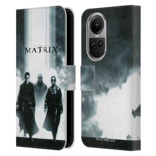 The Matrix Key Art Group 2 Leather Book Wallet Case Cover For OPPO Reno10 5G / Reno10 Pro 5G