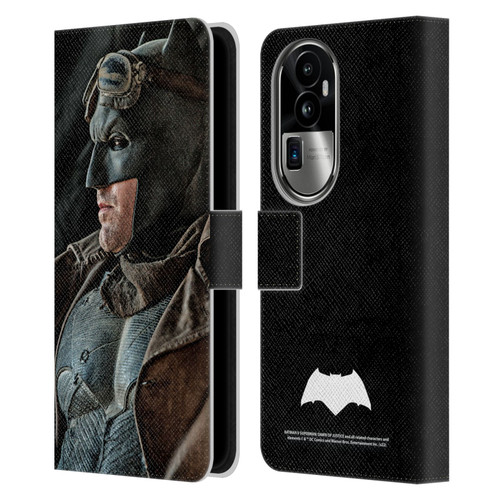 Batman V Superman: Dawn of Justice Graphics Batman Leather Book Wallet Case Cover For OPPO Reno10 Pro+