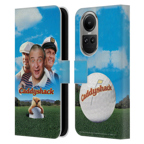 Caddyshack Graphics Poster Leather Book Wallet Case Cover For OPPO Reno10 5G / Reno10 Pro 5G