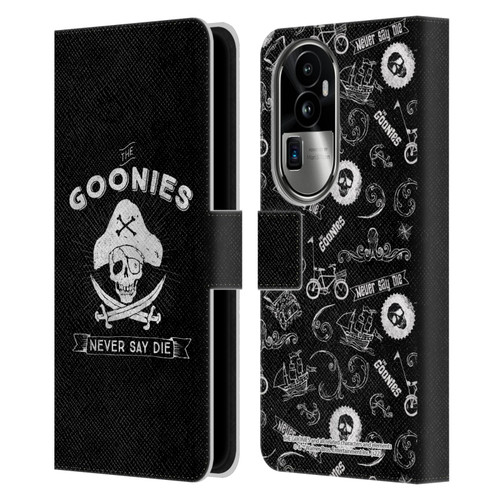 The Goonies Graphics Logo Leather Book Wallet Case Cover For OPPO Reno10 Pro+