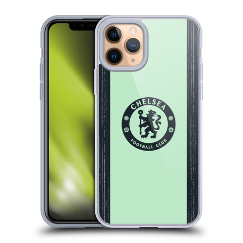 Chelsea Football Club 2023/24 Kit Third Soft Gel Case for Apple iPhone 11 Pro
