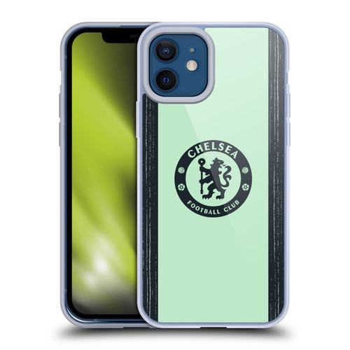 Chelsea Football Club 2023/24 Kit Third Soft Gel Case for Apple iPhone 12 / iPhone 12 Pro
