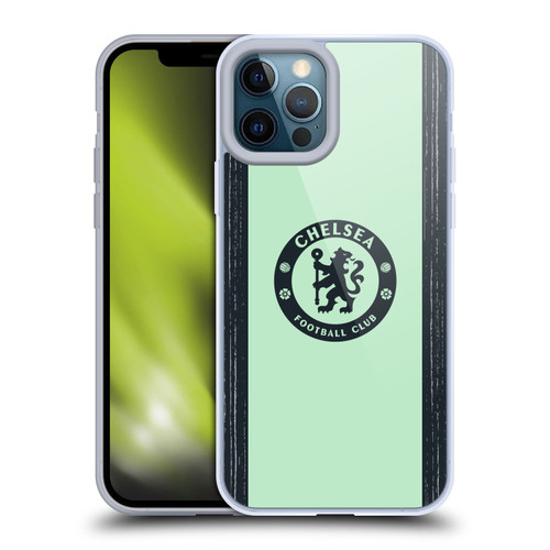 Chelsea Football Club 2023/24 Kit Third Soft Gel Case for Apple iPhone 12 Pro Max